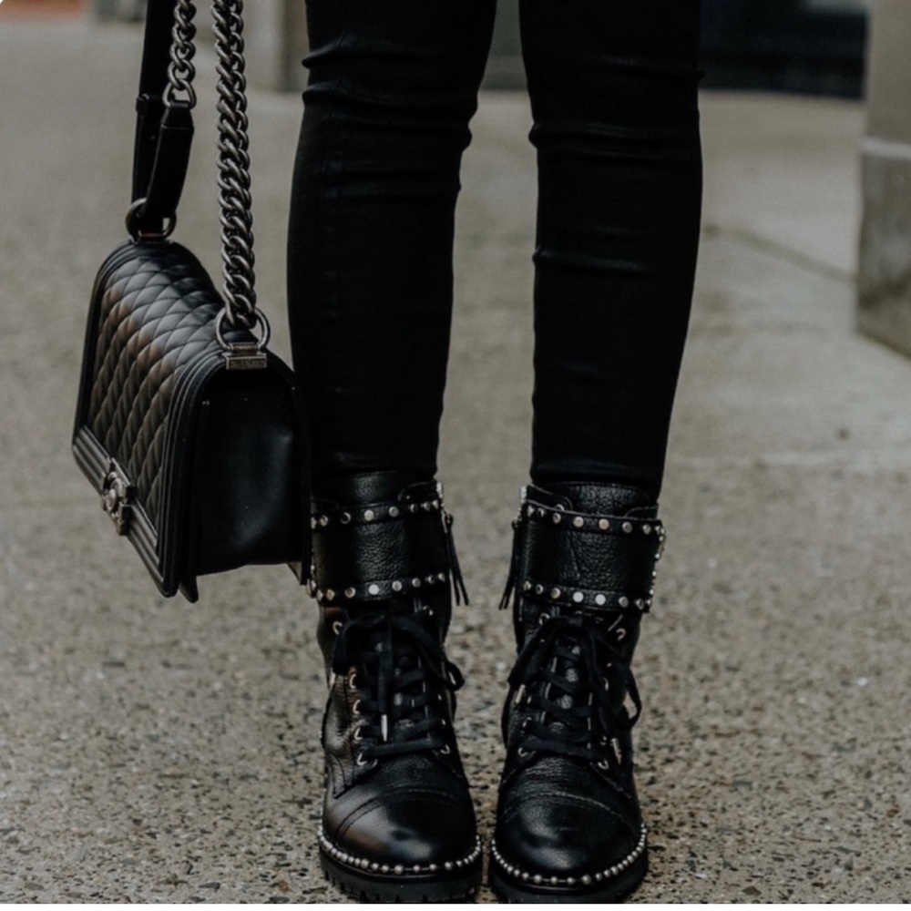 Sam Edelman Jennifer studded boots, size 6, brand new